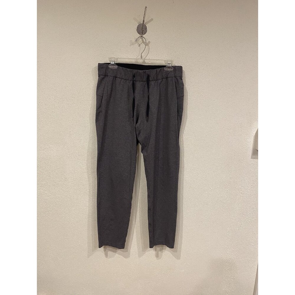 Lululemon On the Fly Jogger Pants Women 8 Gray Flecked Tapered Athletic Yoga Gym - Picture 2 of 5